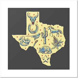 Texas Icon Posters and Art